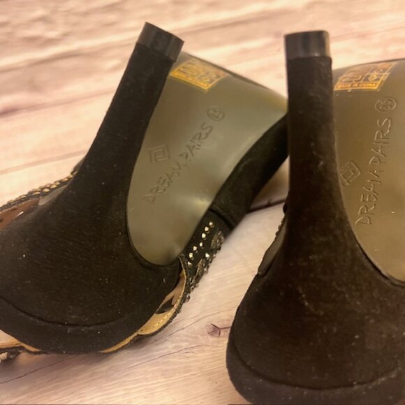 Dream Pairs - high heels suede pumps - Picture 8 of 10